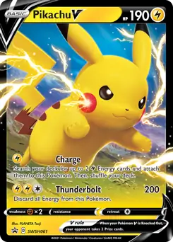 Pikachu V SWSH061 - Sword & Shield Promo