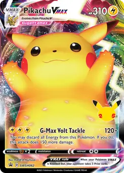 Pikachu VMAX SWSH062 - Sword & Shield Promo