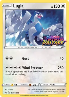 Lugia Staff Prerelease SWSH069 - Sword & Shield Promo