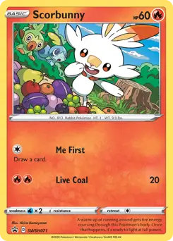 Scorbunny SWSH071 - Sword & Shield Promo