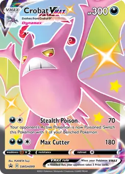 Crobat VMAX SWSH099 - Sword & Shield Promo