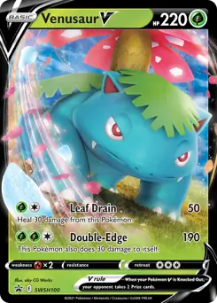 Venusaur V SWSH100 - Sword & Shield Promo