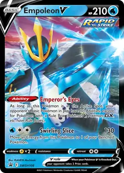 Empoleon V SWSH108 - Sword & Shield Promo
