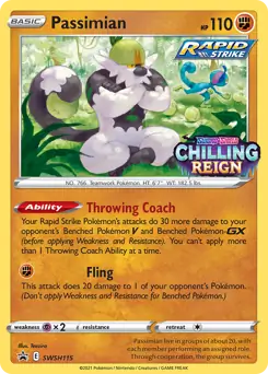 Passimian Prerelease SWSH115 - Sword & Shield Promo