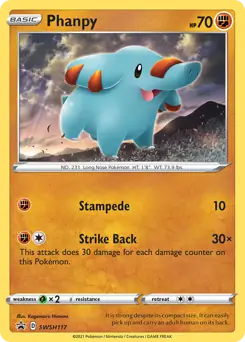 Phanpy SWSH117 - Sword & Shield Promo