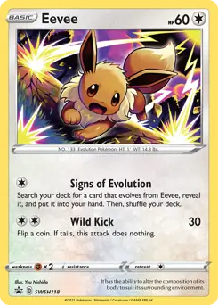 Eevee SWSH118 - Sword & Shield Promo