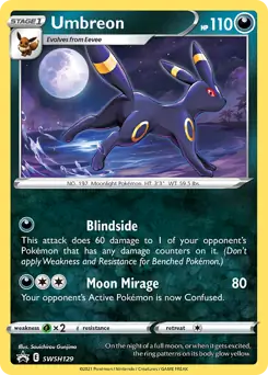 Umbreon SWSH129 - Sword & Shield Promo
