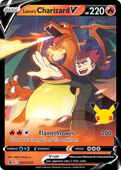 Lance's Charizard V SWSH133 - Sword & Shield Promo