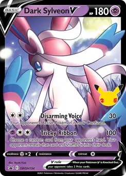 Dark Sylveon V SWSH134 - Sword & Shield Promo
