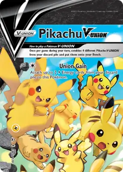 Pikachu V-Union SWSH139 - Sword & Shield Promo