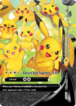Pikachu V-Union SWSH142 - Sword & Shield Promo