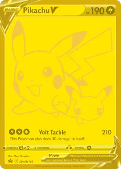 Pikachu V SWSH145 - Sword & Shield Promo