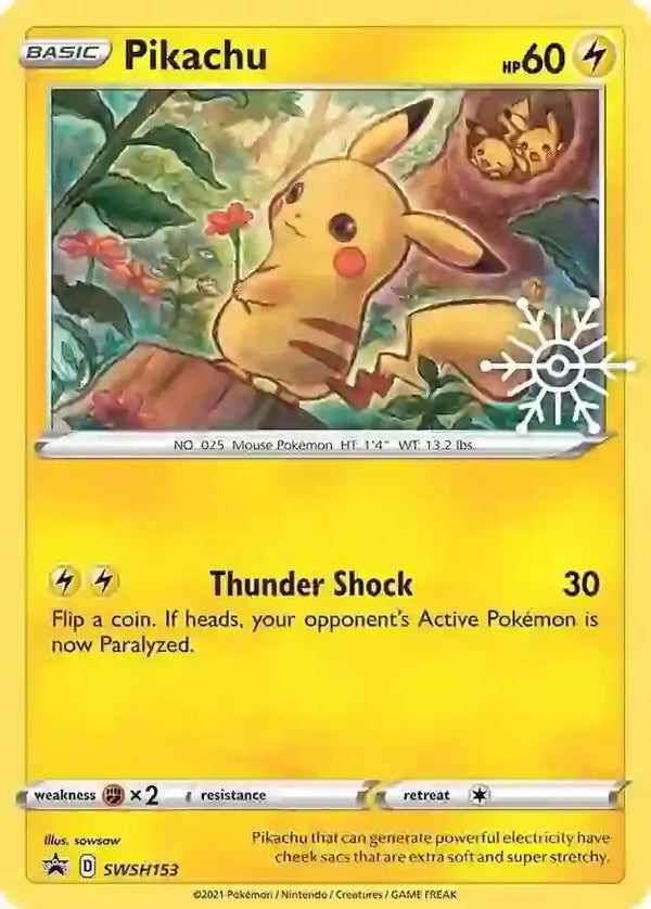 Pikachu SWSH153 - Sword & Shield Promo