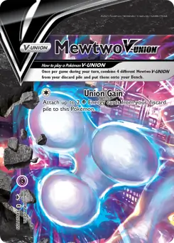 Mewtwo V-UNION SWSH159 - Sword & Shield Promo