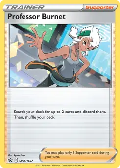 Professor Burnet SWSH167 - Sword & Shield Promo