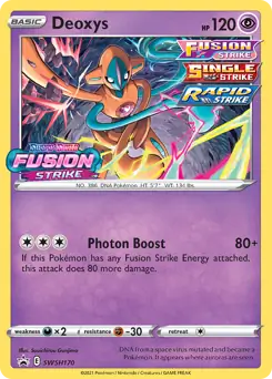 Deoxys SWSH170 - Sword & Shield Promo