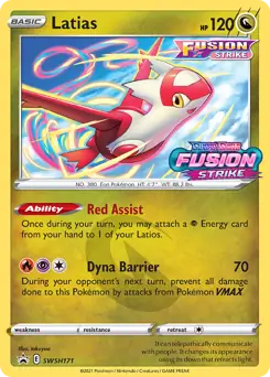 Latias SWSH171 - Sword & Shield Promo