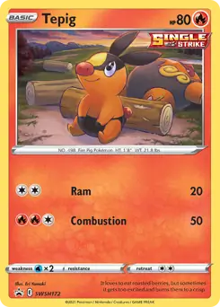 Tepig SWSH172 - Sword & Shield Promo