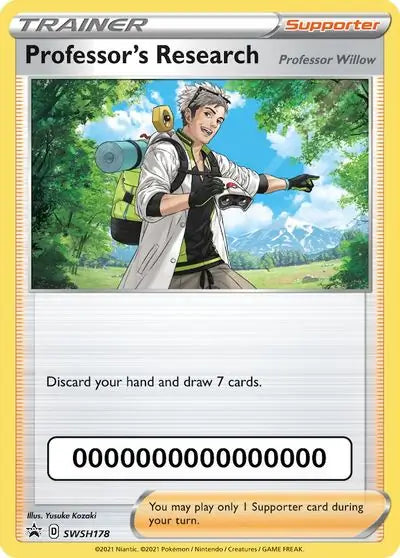 Professor's Research SWSH178 - Sword & Shield Promo