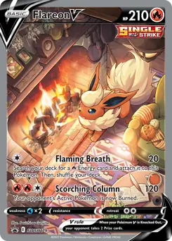 Flareon V SWSH179 - Sword & Shield Promo