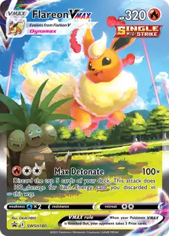 Flareon VMAX SWSH180 - Sword & Shield Promo