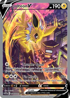 Jolteon V SWSH183 - Sword & Shield Promo