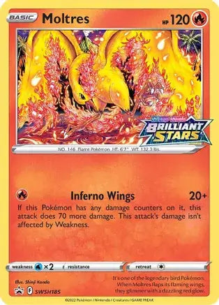 Moltres SWSH185 - Sword & Shield Promo