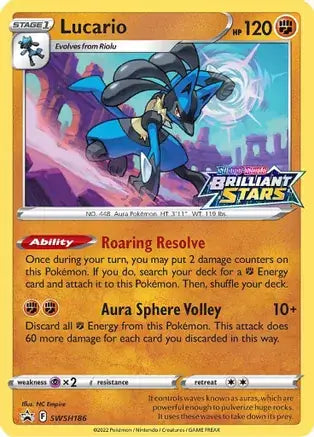 Lucario SWSH186 - Sword & Shield Promo