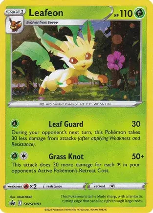 Leafeon SWSH191 - Sword & Shield Promo