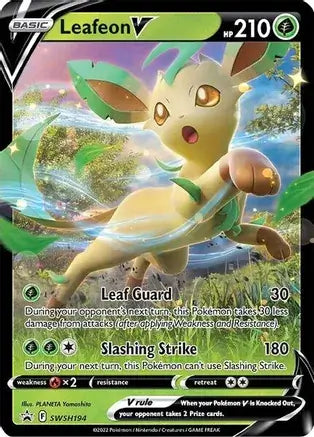 Leafeon V SWSH194 - Sword & Shield Promo