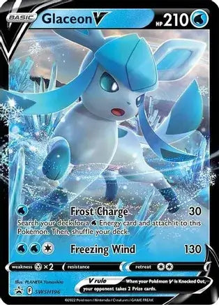 Glaceon V SWSH196 - Sword & Shield Promo