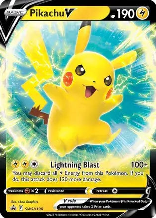 Pikachu V SWSH198 - Sword & Shield Promo