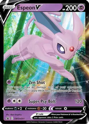 Espeon V SWSH201 - Sword & Shield Promo