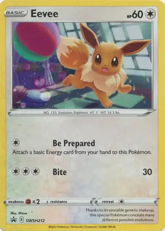 Eevee SWSH212 - Sword & Shield Promo