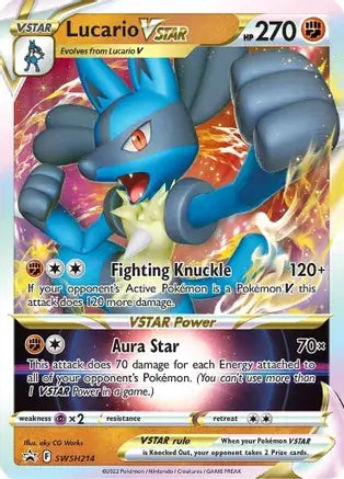 Lucario VSTAR SWSH214 - Sword & Shield Promo