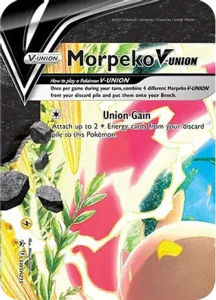 Morpeko V-Union SWSH215 - Sword & Shield Promo