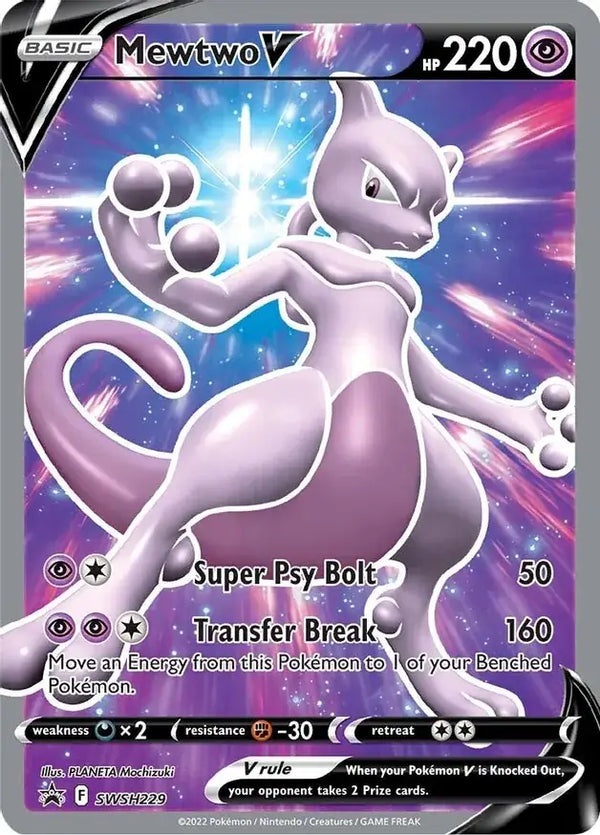 Mewtwo V SWSH229 - Sword & Shield Promo