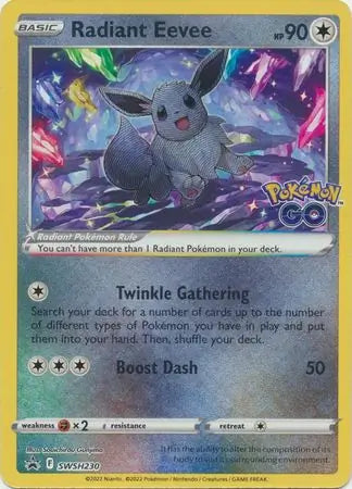 Radiant Eevee SWSH230 - Sword & Shield Promo