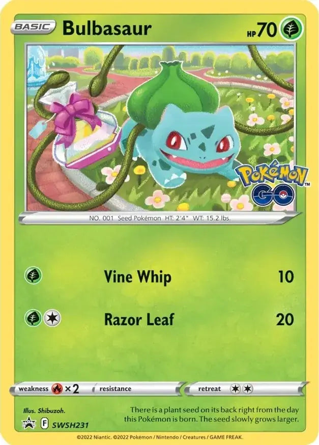Bulbasaur SWSH231 - Sword & Shield Promo