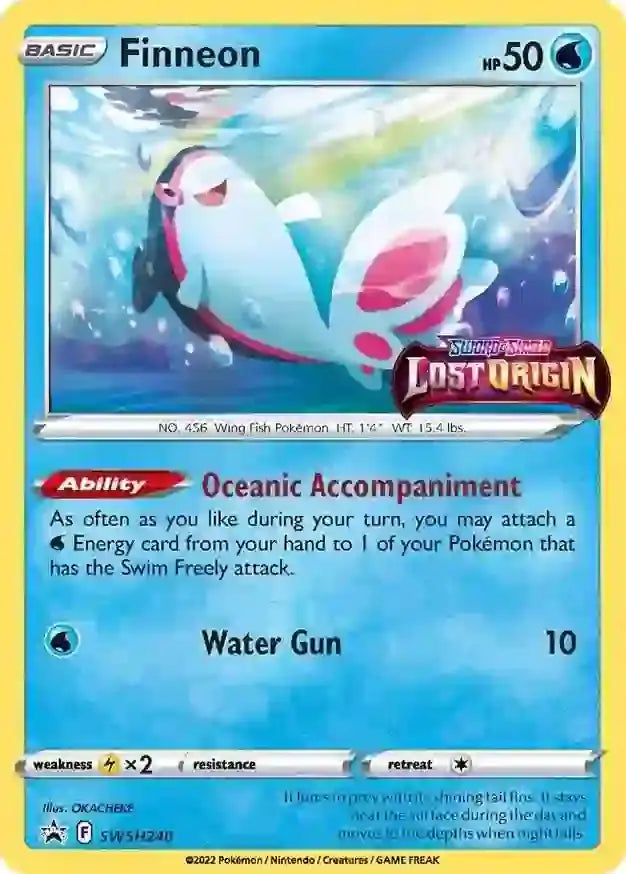 Finneon SWSH240 - Sword & Shield Promo