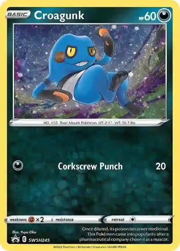 Croagunk SWSH245 - Sword & Shield Promo