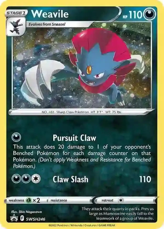 Weavile SWSH246 - Sword & Shield Promo