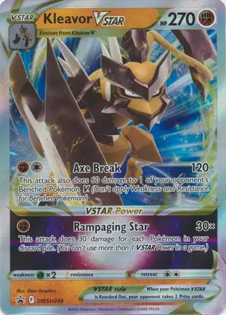 Kleavor VSTAR SWSH249 - Sword & Shield Promo