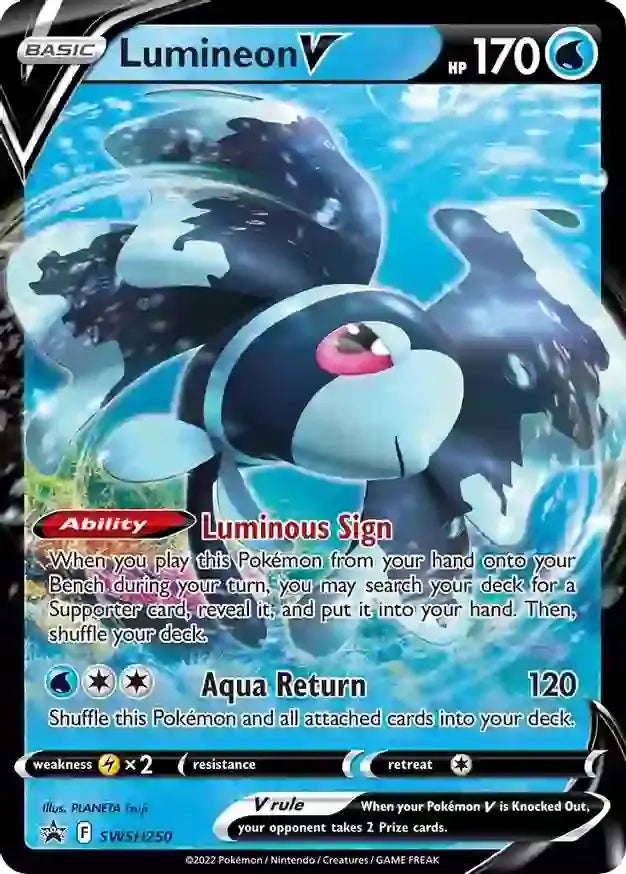 Lumineon V SWSH250 - Sword & Shield Promo