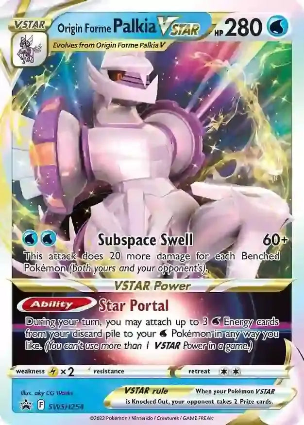 Origin Forme Palkia VSTAR SWSH254 - Sword & Shield Promo
