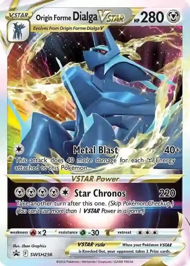 Origin Forme Dialga VSTAR SWSH256 - Sword & Shield Promo