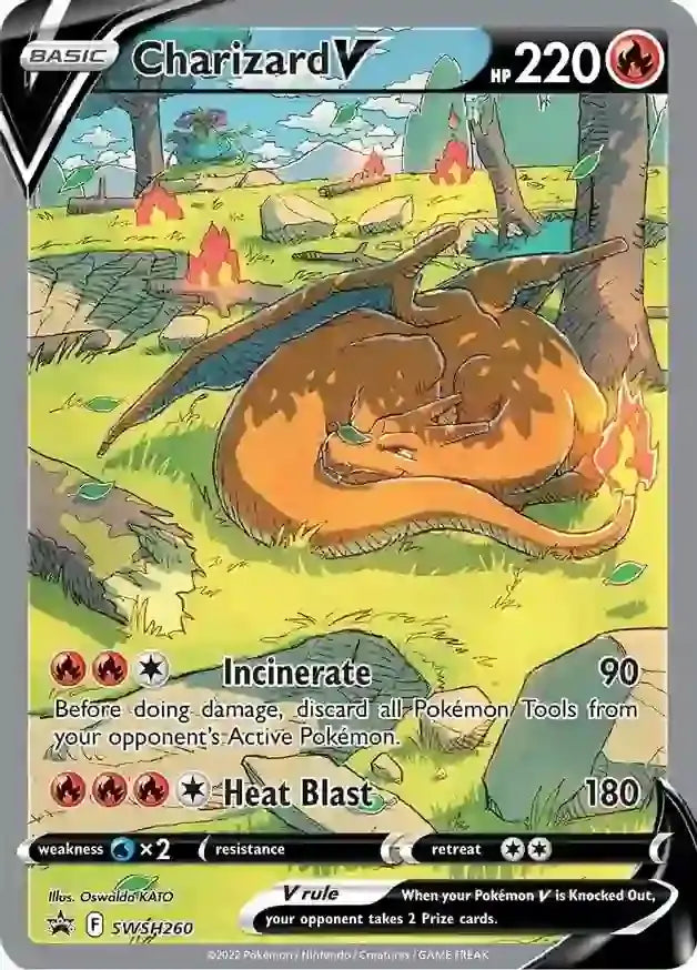 Charizard V SWSH260 - Sword & Shield Promo