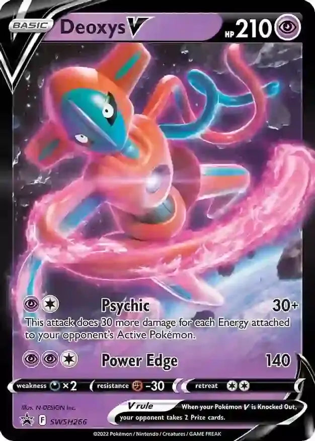 Deoxys V SWSH266 - Sword & Shield Promo