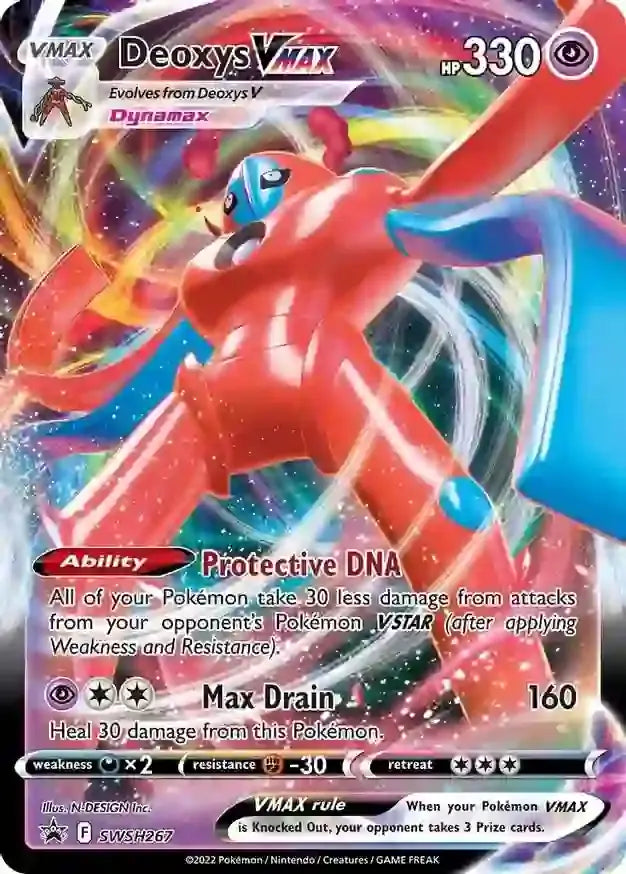 Deoxys VMAX SWSH267 - Sword & Shield Promo