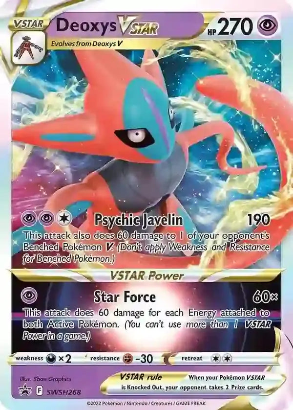 Deoxys VSTAR SWSH268 - Sword & Shield Promo
